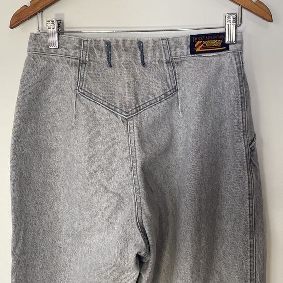 Vintage 80s High Waist Jeans Sz 26/27 waist - Picture 8 of 15